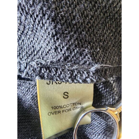 YAG COUTURE Gray Two-Tone Button Up Steampunk Retro Jacket SZ S - Picture 6 of 11